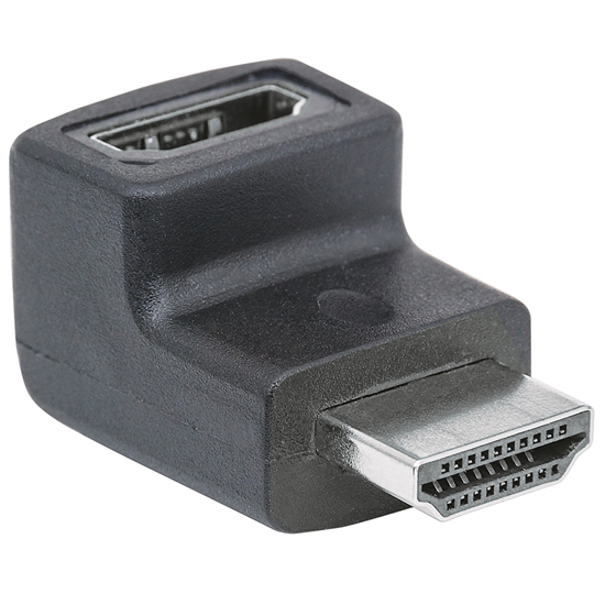 Adaptador MANHATTAN HDMI H M 90° abajo Negro