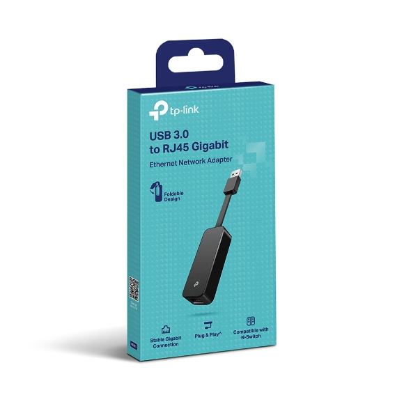 Adaptador TP-LINK UE305 USB 3.0 a RJ45 Gigabit Negro
