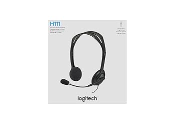 Audifono LOGITECH H111 Black