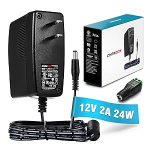 Adaptador de corriente para camaras 12V 2A